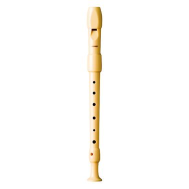 Flauta Hohner 9516 de Plástico 2 Cuerpos Crema