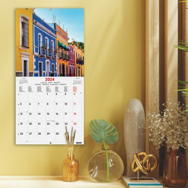 Calendario Finocam 2024 de Pared  Wall Calendar Traveling