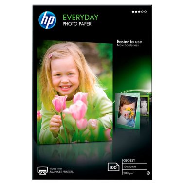 Papel Hp Everyday Photo A4 200g 100 Hojas
