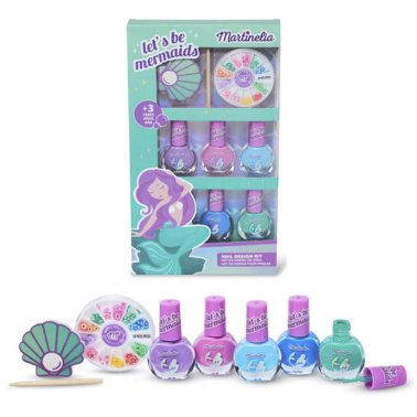 Set diseño de uñas Let's Be Mermaid Martinelia