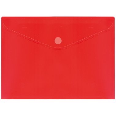 Sobre 2030 Plus Office A4+ PP Velcro Apaisado Rojo