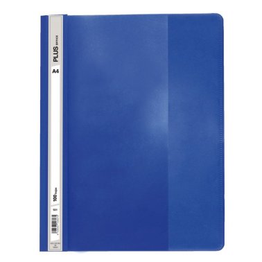 Dossier Plus Office A4 Azul Oscuro Fástener Plástico 100 Hojas