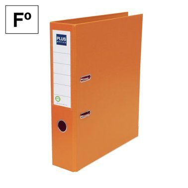 Archivador Plus Office Folio  Lomo 75 mm Naranja