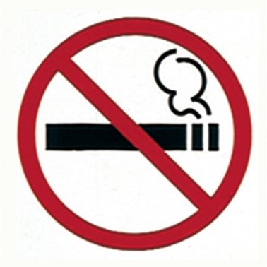 Etiquetas de señalización Apli Prohibido fumar