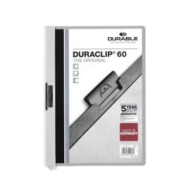 Dossier Durable A4 Duraclip 60 Hojas Gris