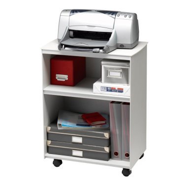 Mesa Auxiliar PaperFlow SmartOffice 2 Compartimentos 54,4x86,4x33cm Gris
