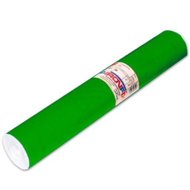 Forro Plástico Adhesivo Aironfix Brillo 0,45 x 20 m. Verde