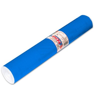 Forro Plástico Adhesivo Aironfix Brillo 0,45 x 20 m. Azul