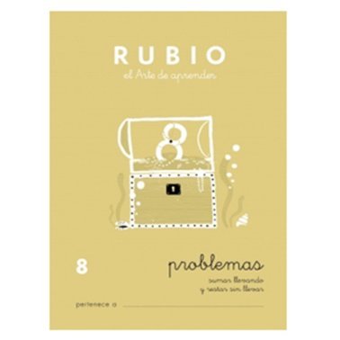 Cuaderno Rubio Problemas 8 A5