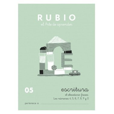 Cuaderno Rubio Escritura 05 A5