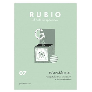 Cuaderno Rubio Escritura 07 A5