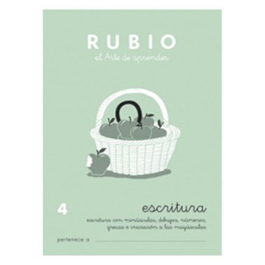 Cuaderno Rubio Escritura 4 A5