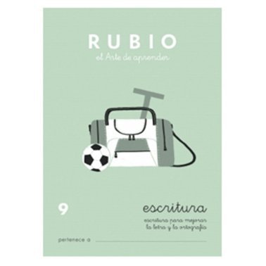 Cuaderno Rubio Escritura 9 A5