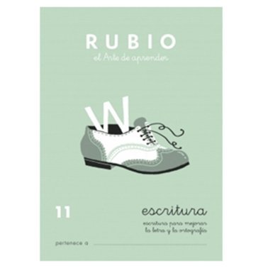 Cuaderno Rubio Escritura 11 A5