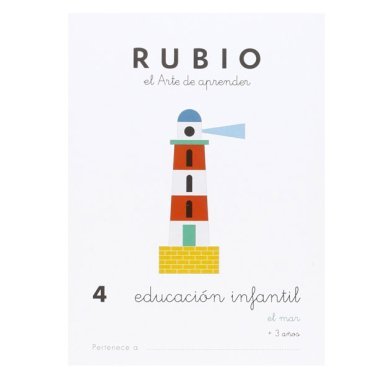 Cuaderno Rubio Educación Infantil 4 A5