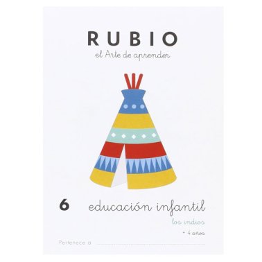 Cuaderno Rubio Educación Infantil 6 A5