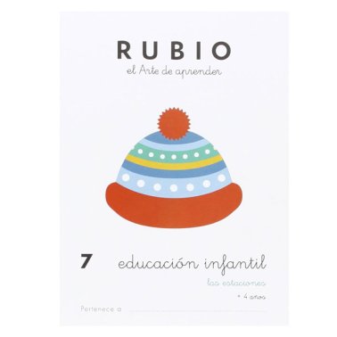Cuaderno Rubio Educación Infantil 7 A5