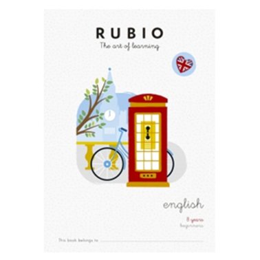 Cuaderno Rubio Inglés Begginers 8 A4