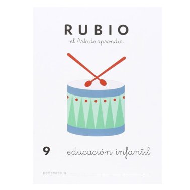 Cuaderno Rubio Educación Infantil 9 A5