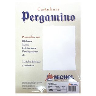 Papel Pergamino A4 Parchment 150g 25 Hojas Blanco