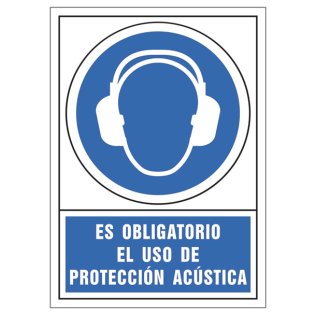 Uso obligatorio protección acústica pictograma Sys