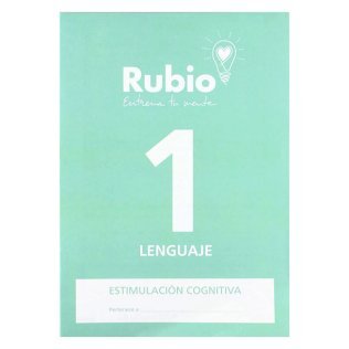 Cuaderno Rubio Estimulación Creativa Lenguaje 1 A4
