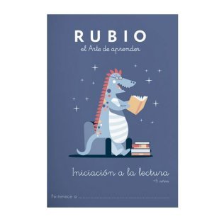 Cuaderno Rubio Inciación Lectura +5 A4