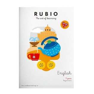 Cuaderno Rubio Inglés Begginers 9 A4