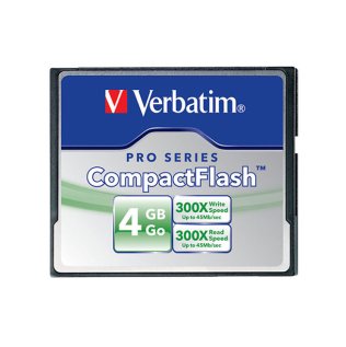 Tarjetas de memoria Verbatim CompactFlash 4 Gb Alta velocidad