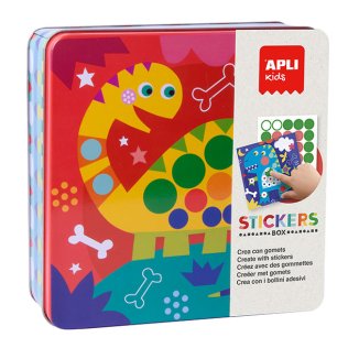 Juego Educativo Stickers Game Dino Apli Kids