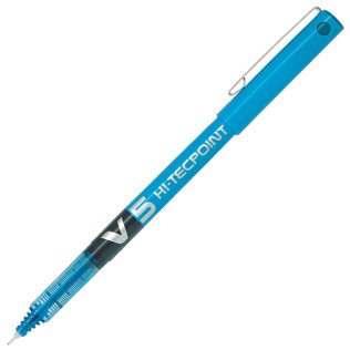 Bolígrafo Tinta Líquida Pilot V5 Azul Claro