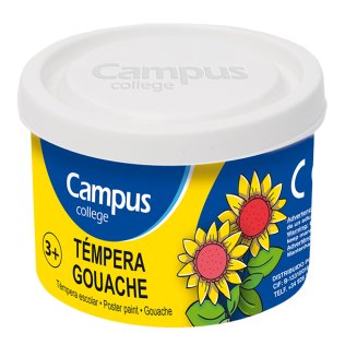 Témpera Campus College 40 ml Blanco