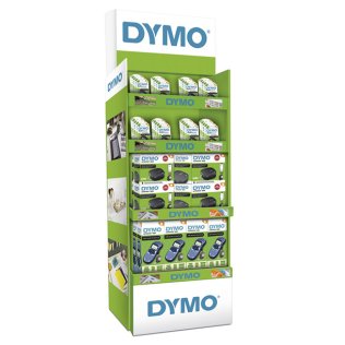 Expositor de Pie Dymo Mixto Rotuladoras + Cintas 40 unidades