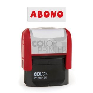 Sello Automático Colop Printer 20 \"Abono\" Rojo