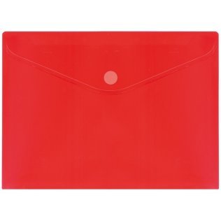 Sobre 2030 Plus Office A4+ PP Velcro Apaisado Rojo