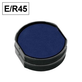 Almohadilla Colop E/R45 para Printer Redondo R45 Azul