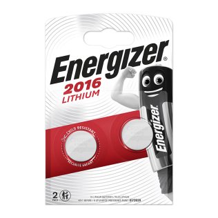 Pilas Energizer Botón CR2016-3V /2 ud