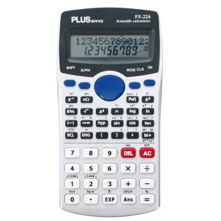 Calculadora científica Plus Office FX 224