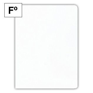 Subcarpeta Plus Office Folio 200 gr Blanca