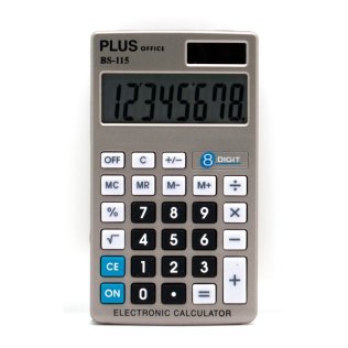 Calculadora Plus Office BS 115 de bolsillo