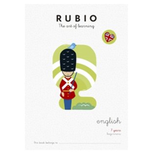Cuaderno Rubio Inglés Begginers 7 A4