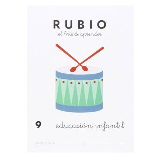 Cuaderno Rubio Educación Infantil 9 A5