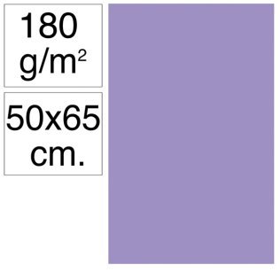 Cartulina Campus 500 x 650 mm. 180g. Violeta