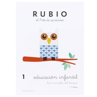 Cuaderno Rubio Educación Infantil 1 A5
