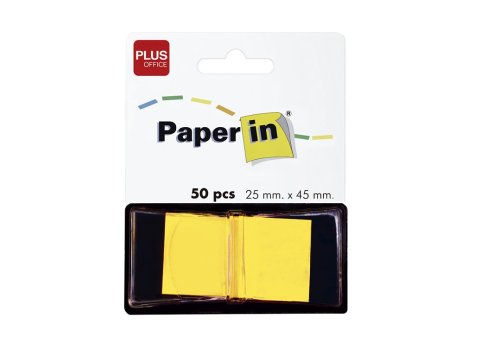 Banderitas Paper In Index Plus Office Amarillo 50 ud.