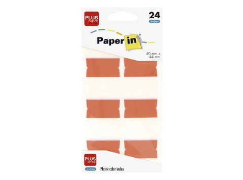 Banderitas Rígidas Paper In Plus Office 4 Colores 24 ud.