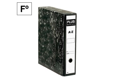Archivador Rado Az Plus Office Folio Negro Jaspeado