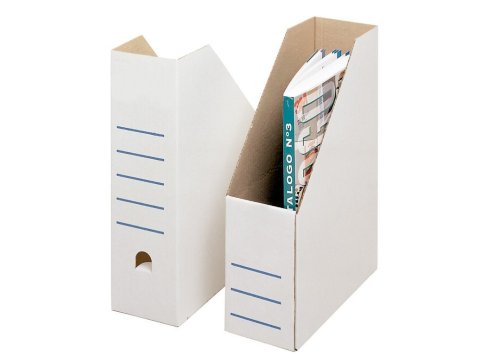 Archivo Boxer Plus Office Cartón Blanco