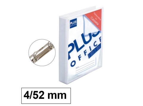 Carpeta Personalizable Plus Office Pvc A4 4 Anillas 52 mm