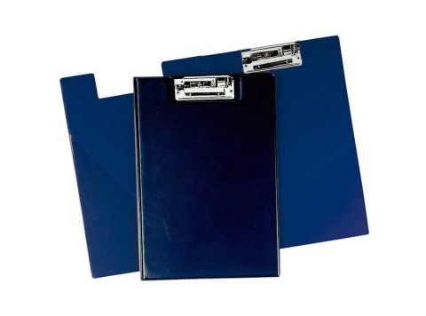 Carpeta Folio con Miniclip Pvc Azul Azul